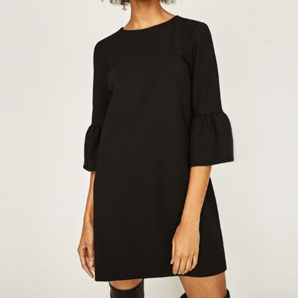Zara Black Dress Size Medium